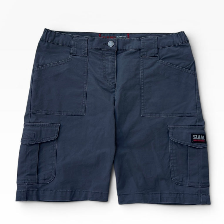 SLAM dark grey cargo bermuda shorts