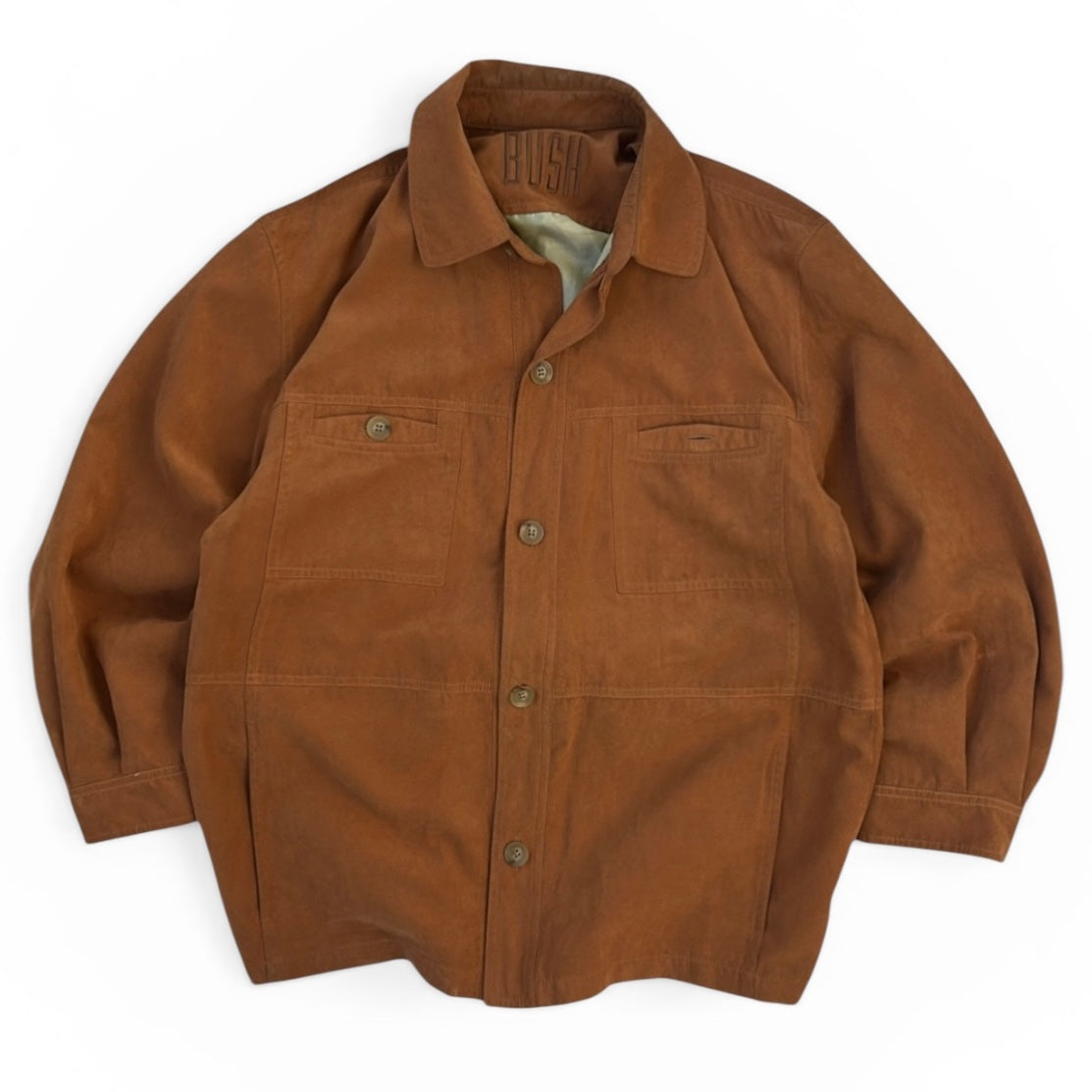 Bush suede Buton Up shirt / Jacket