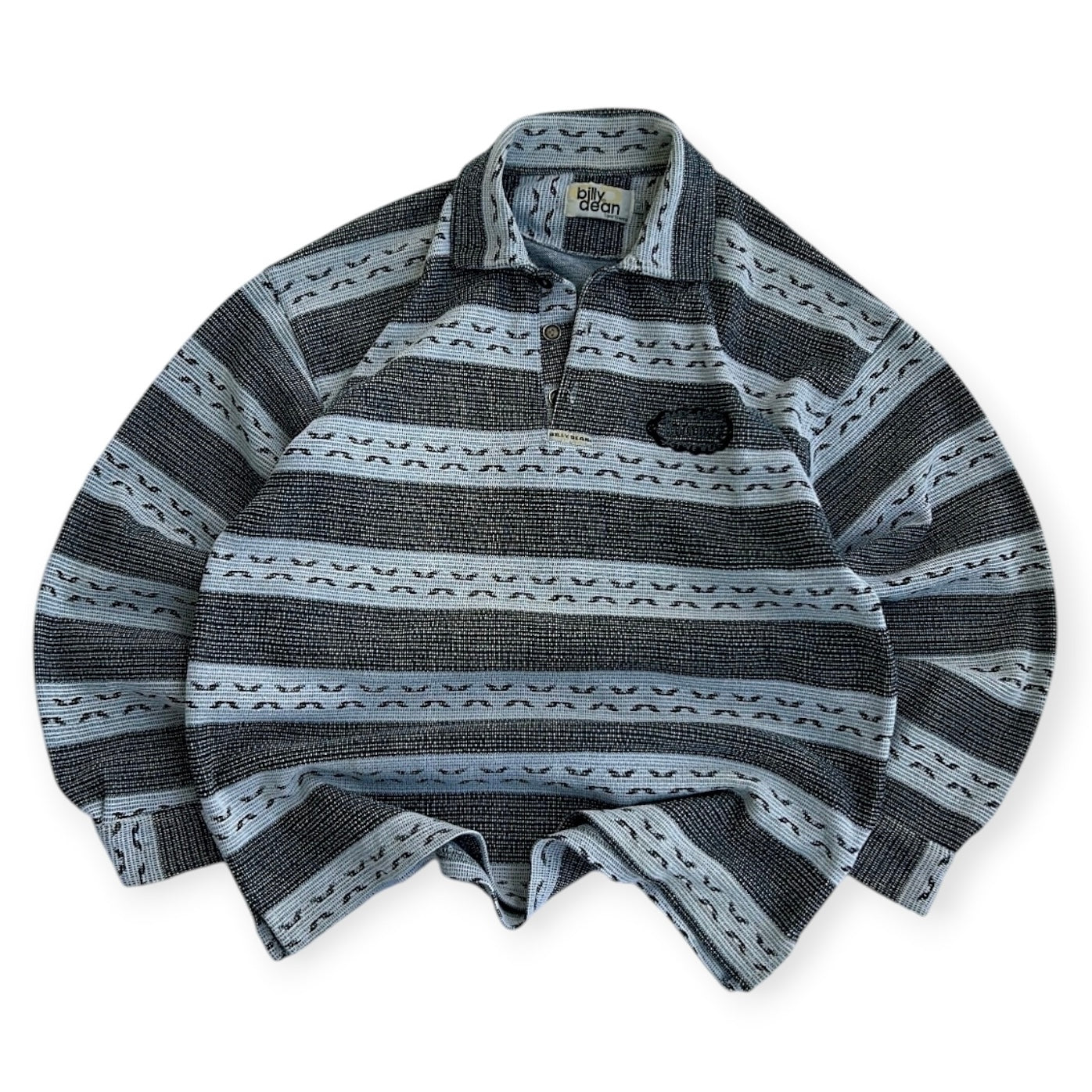 Billy dean knit button up sweatshirt