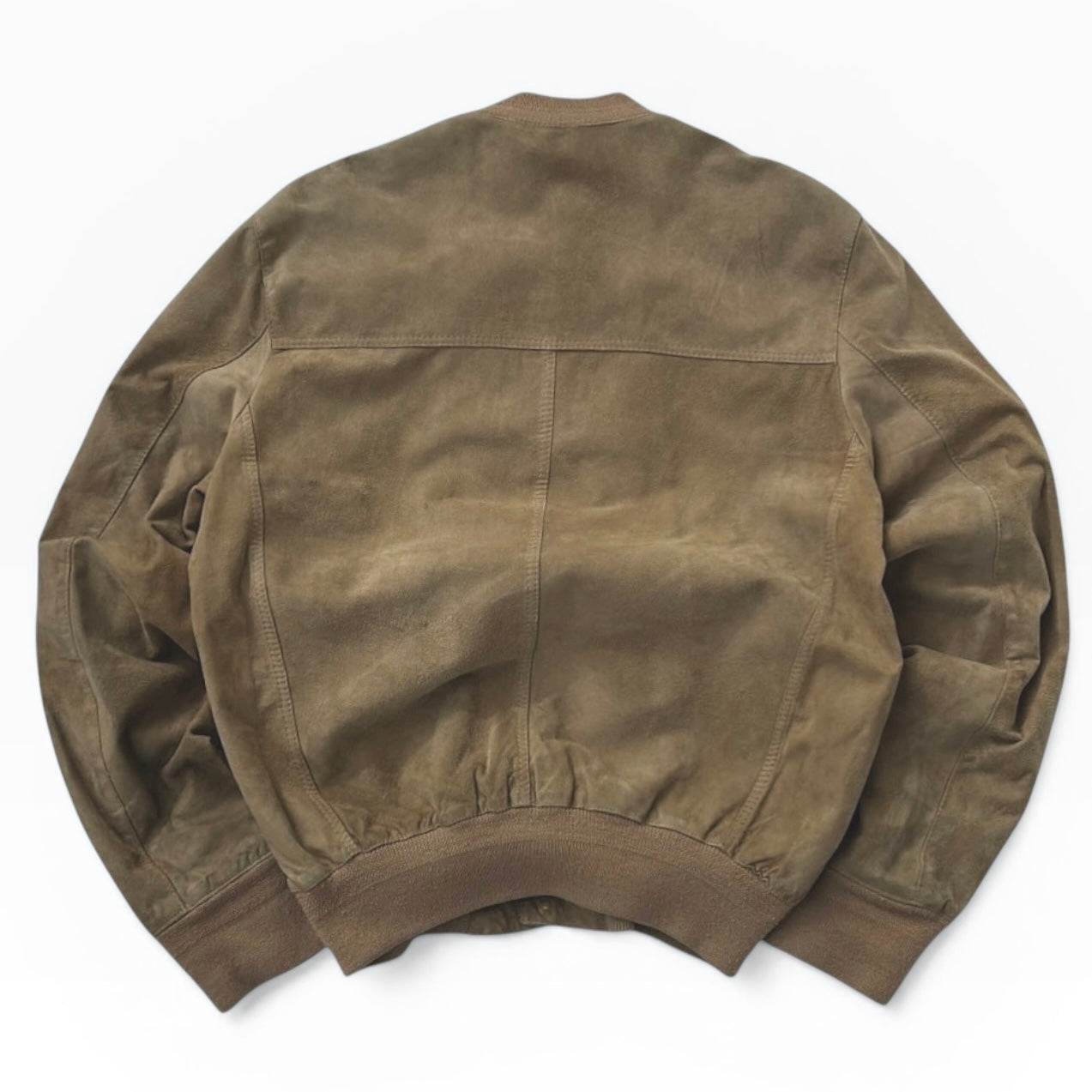 Camel full button bomber jacket