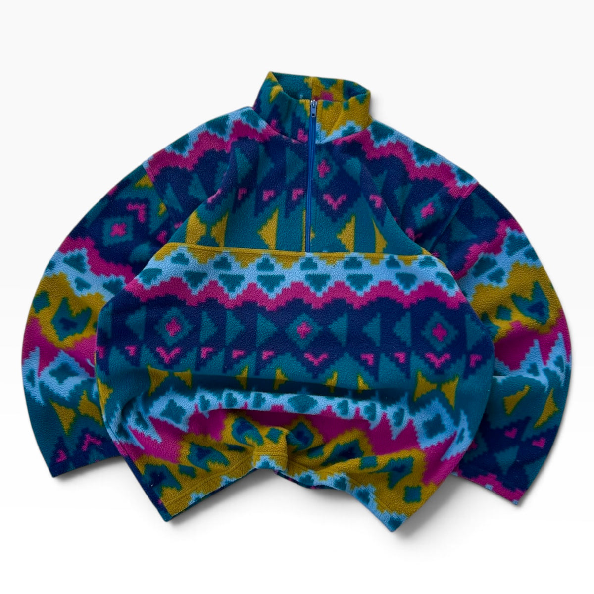 1/4 Zip crazy vintage fleece