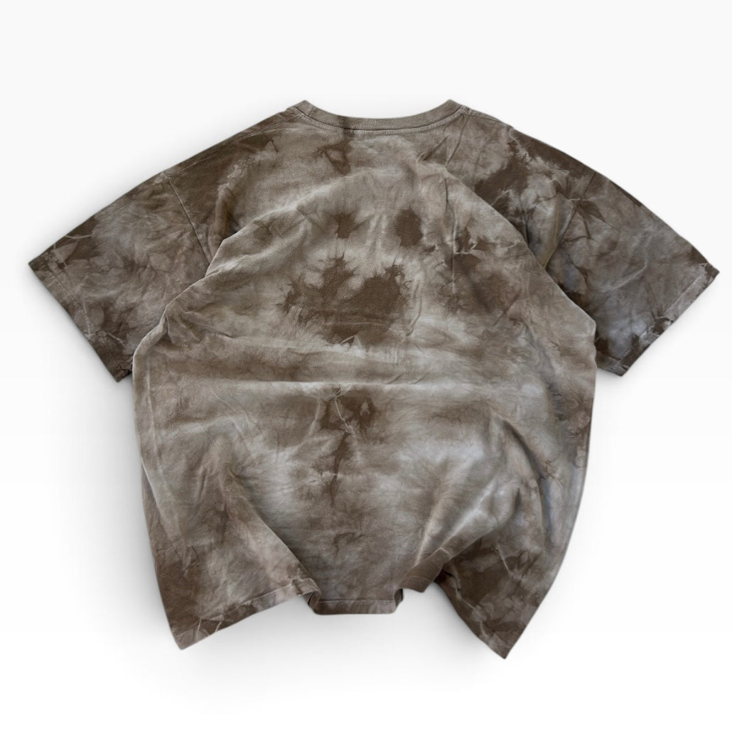 Animal graphic beige tee