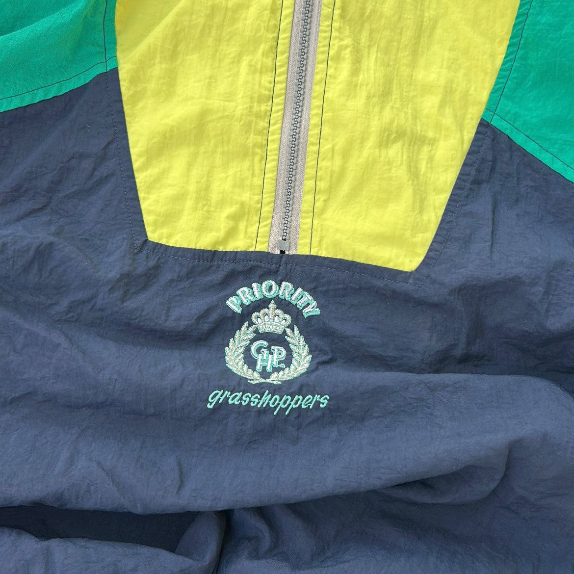 Grasshopers 1/4 Zip 00’s crazy shell Toper