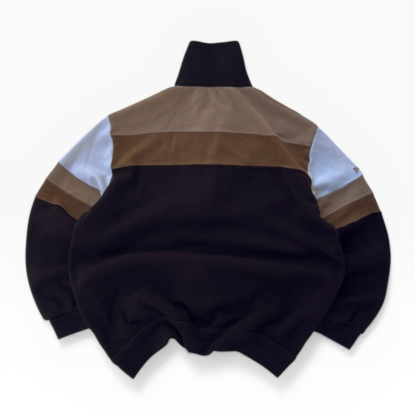 Italian pouchain Choco brown tones vintage full zip vintage jacket