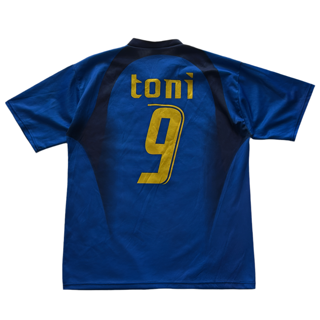 Vintage Italian Toni Soccer Jersey, Italy World Cup Soccer Jersey replica