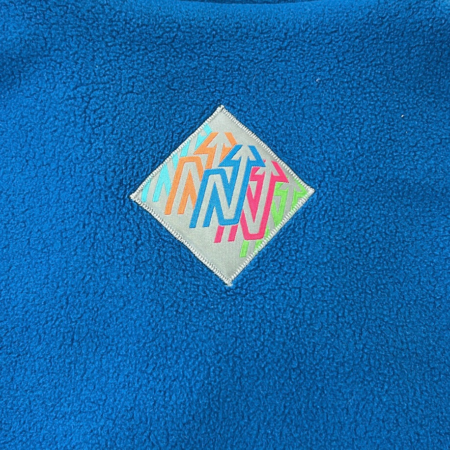 Nordica thick blue full zip fleece jacket