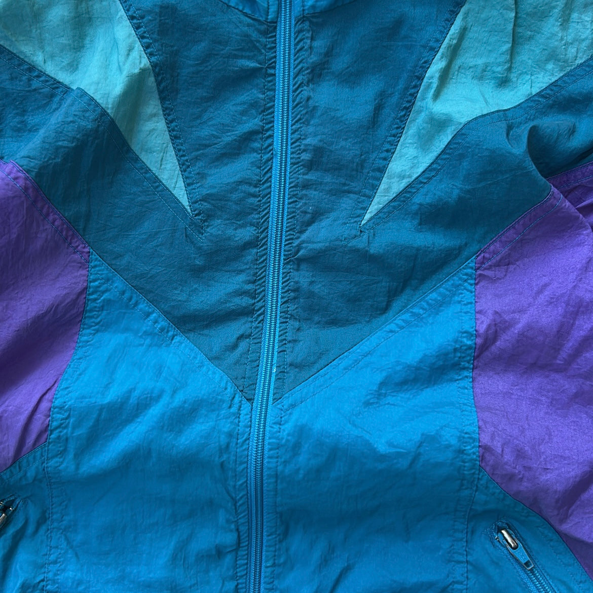 Dubin vintage colourfull full zip shell jacket