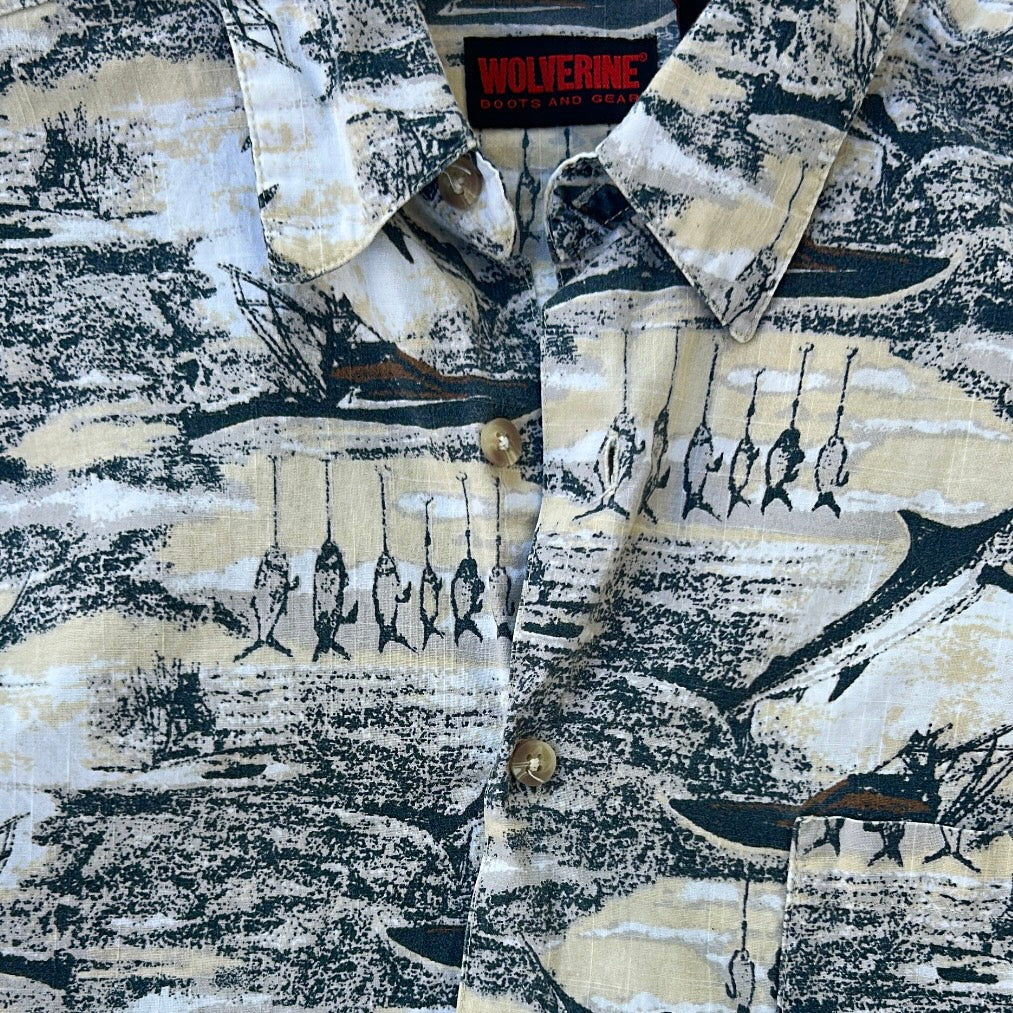 WOOLVERINE Hawaiian shirt