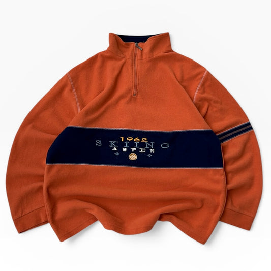 Skiing Aspen 1/4 Zip Fleece