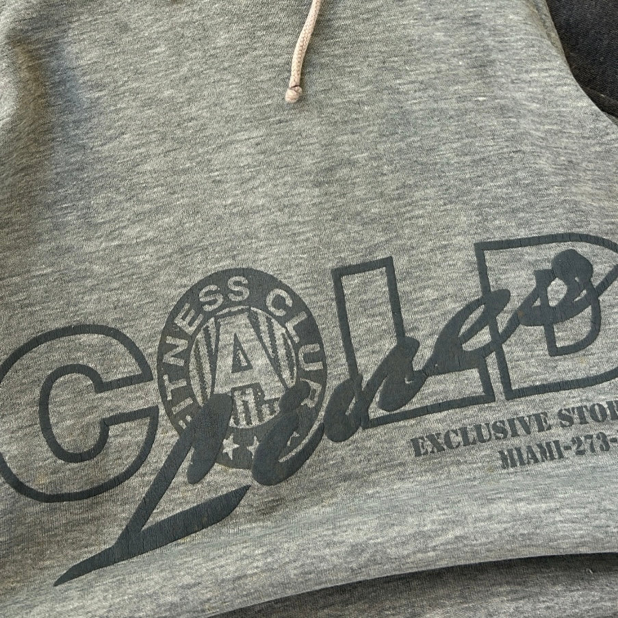 00’s graphic style hooded sweatshirt