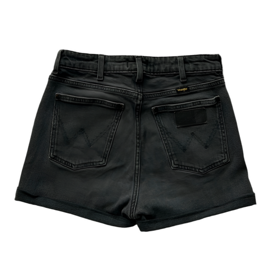Wrangler Black Denim Booty Shorts