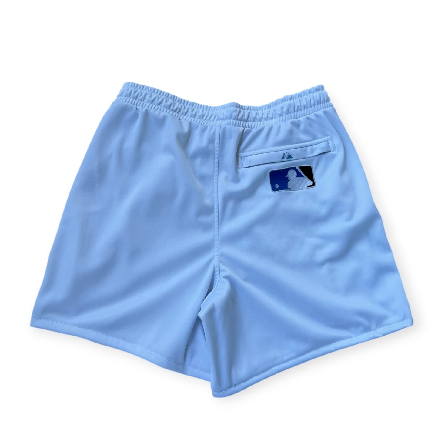 Cooperstown LA white track shorts (Adjustable waist)