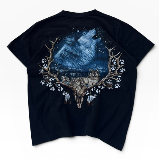 Vintage wolf graphic tee