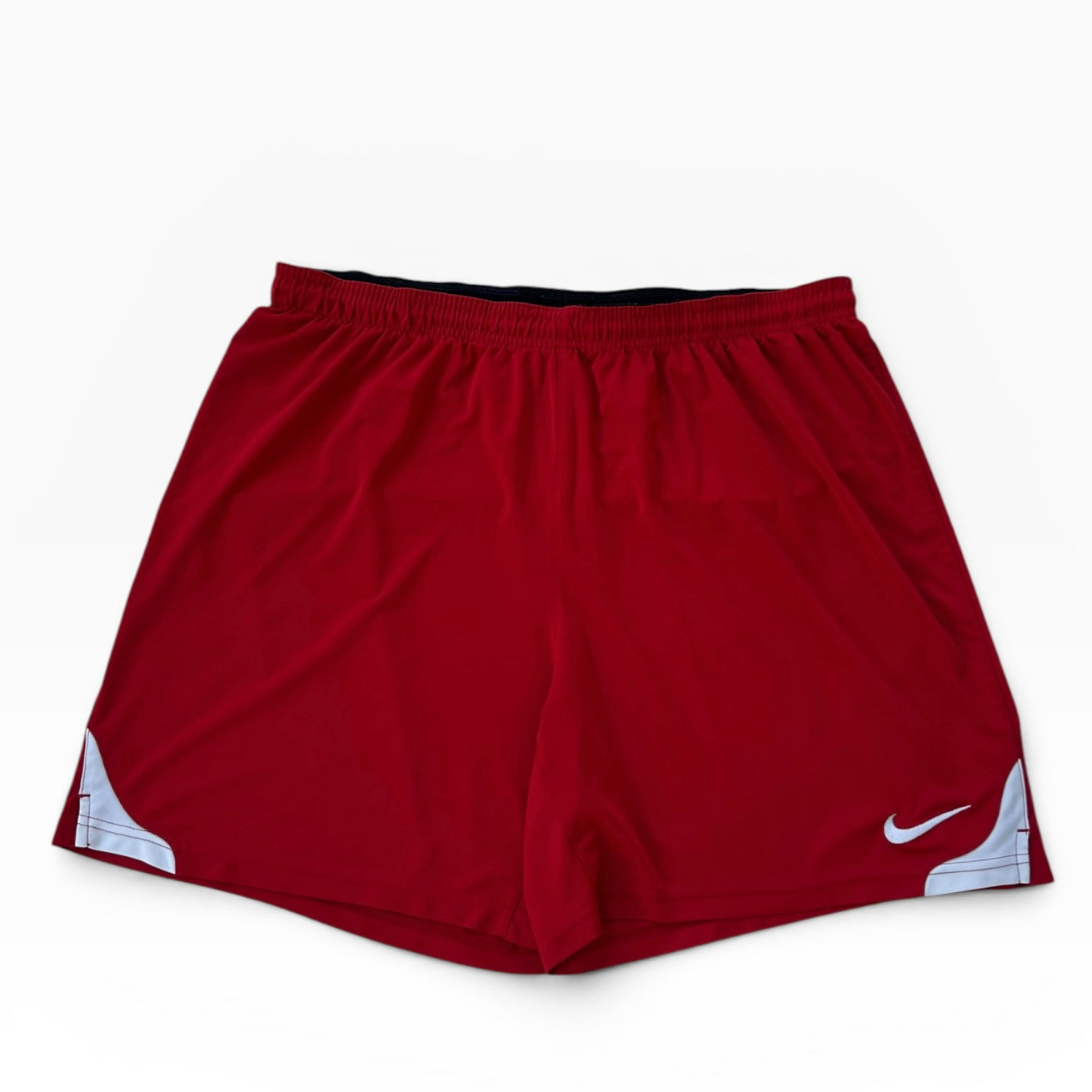 Nike sports adjustable red shorts