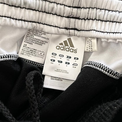 Adidas 3-Stripes Black x White Adjustable Track Pants