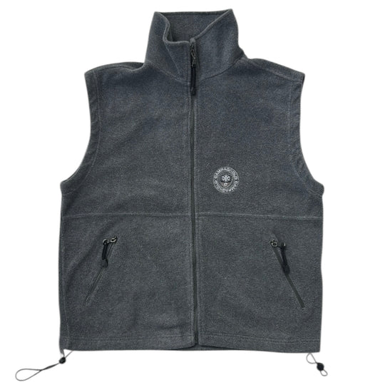 Campaginolo adjustable Grey Full Zip Fleece Vest Jacket