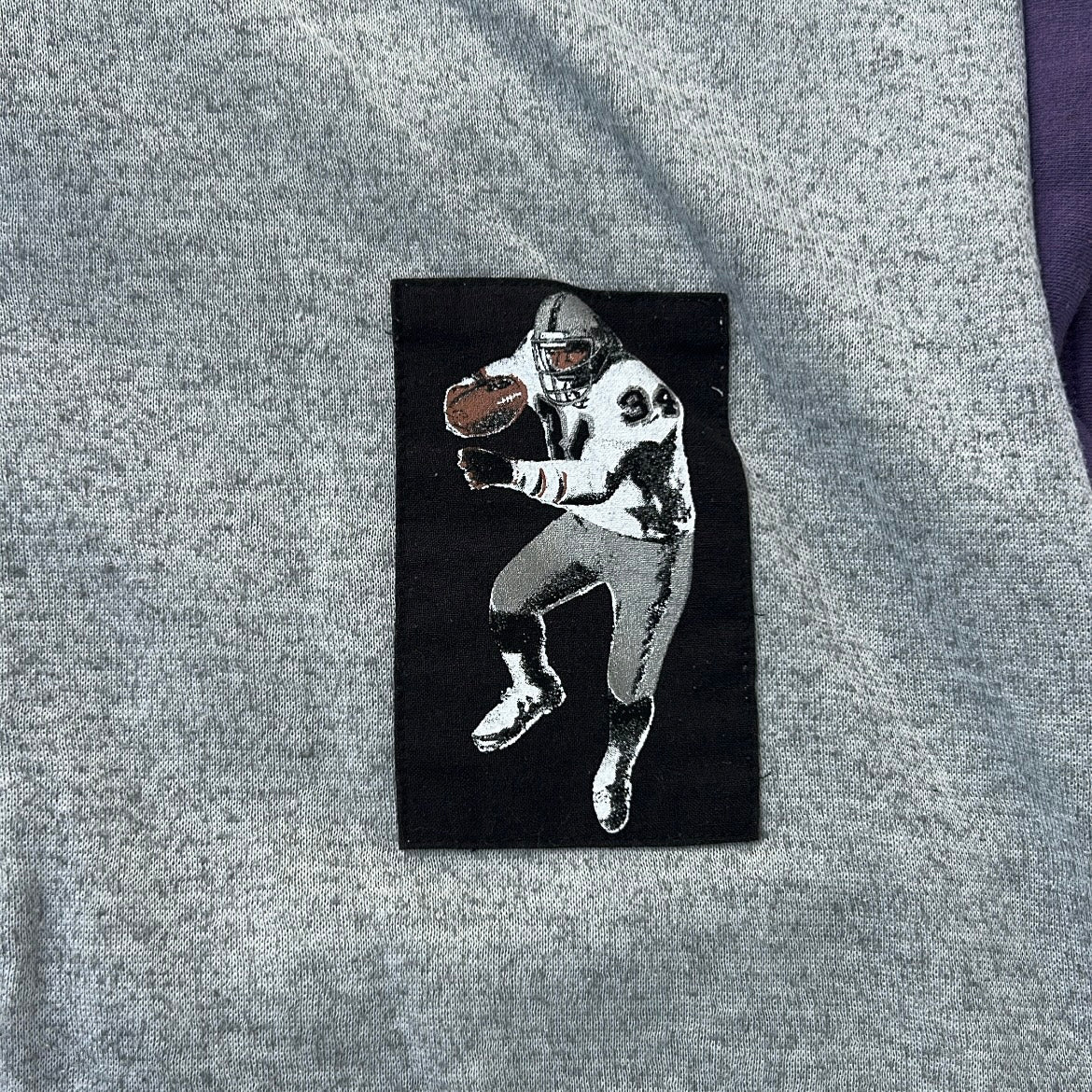 Light Vintage Purple x Grey Full Zip Vest  Jacket