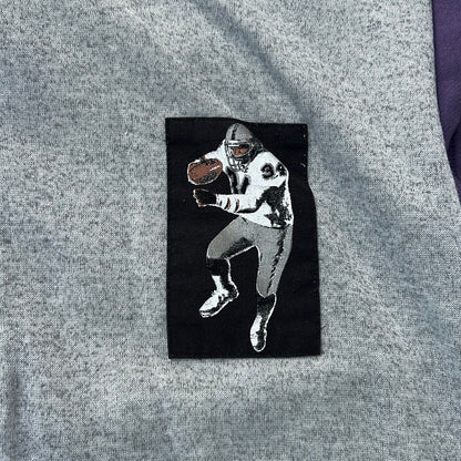 Light Vintage Purple x Grey Full Zip Vest  Jacket