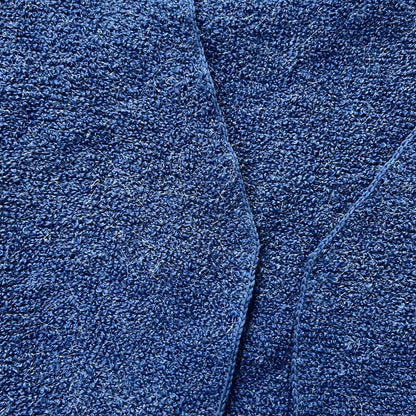 Blue Woolen Vest Cropped Jacket