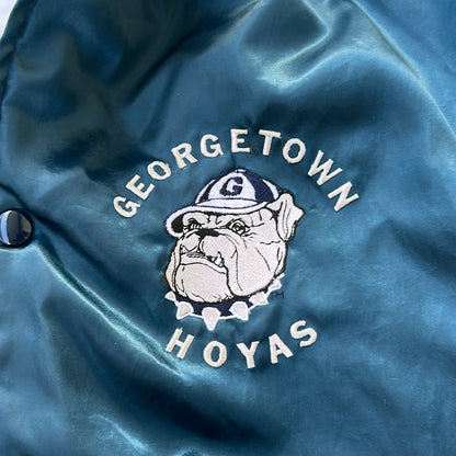 Georgetown Hoyas Varsity Style Full zip Jacket with hoodie