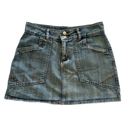 Y2k Denim Mini Skirt