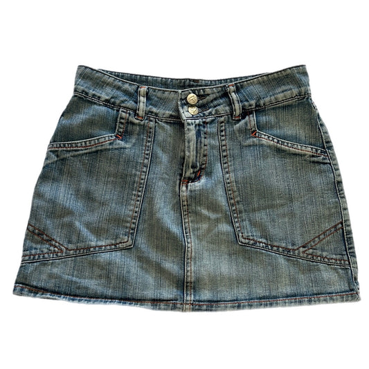 Y2k Denim Mini Skirt