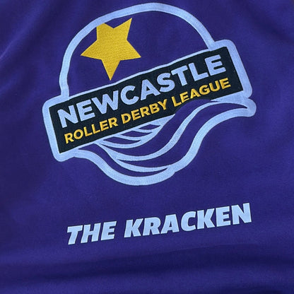 varsity/letterman jacket«Newcastle Roller Derby League – The Kracken»