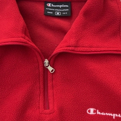 Champion Cherry 1/4 Zip Fleece