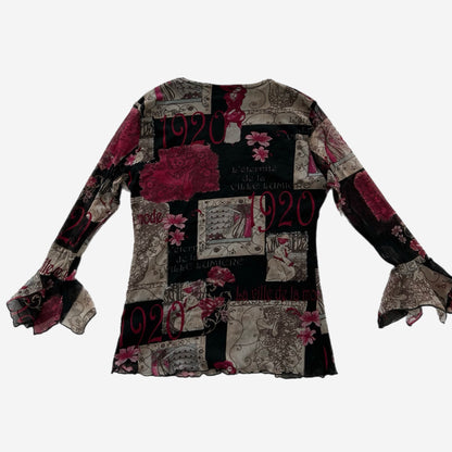 Y2k Mesh Top