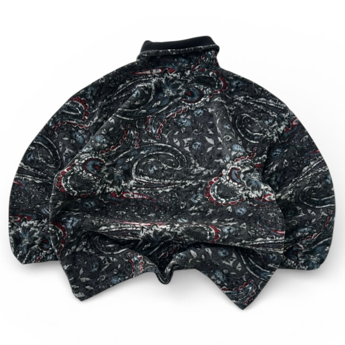 Vintage Energy Dark Pallete Patterns Turtleneck Fleece