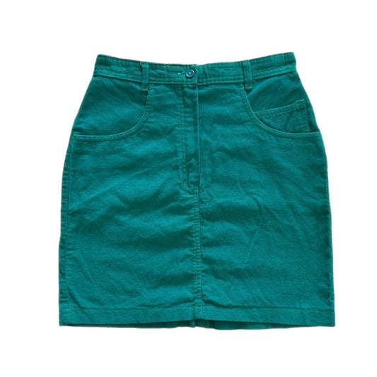 Corduroy Mini Skirt
