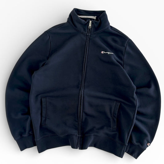 champion dark blue full zip jacket