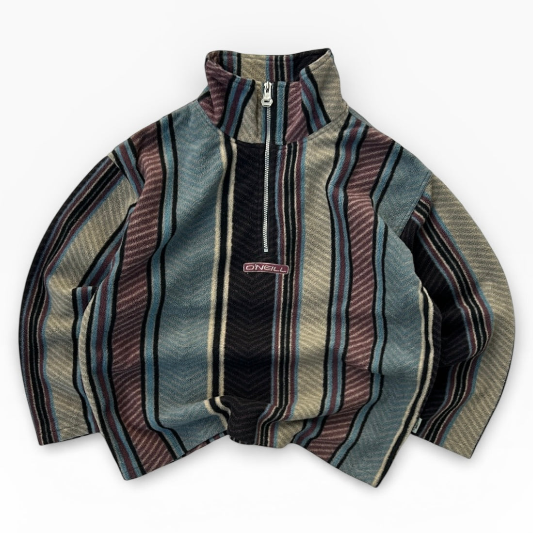 ONEILL 1/4 Zip Patterned Fall tones Fleece