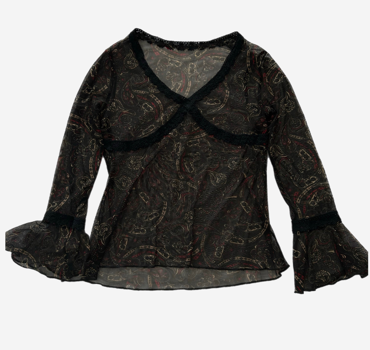 Y2k See-Through Top