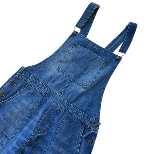 Mid Wash Denim Dungarees