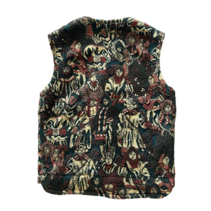 Vintage Fuzzy Buttop Vest