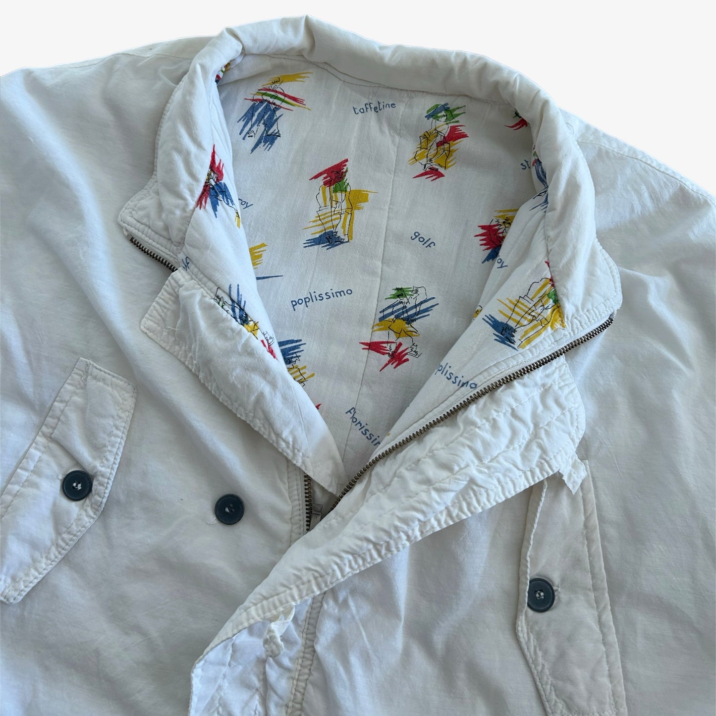 True Vintage White Ski Jacket