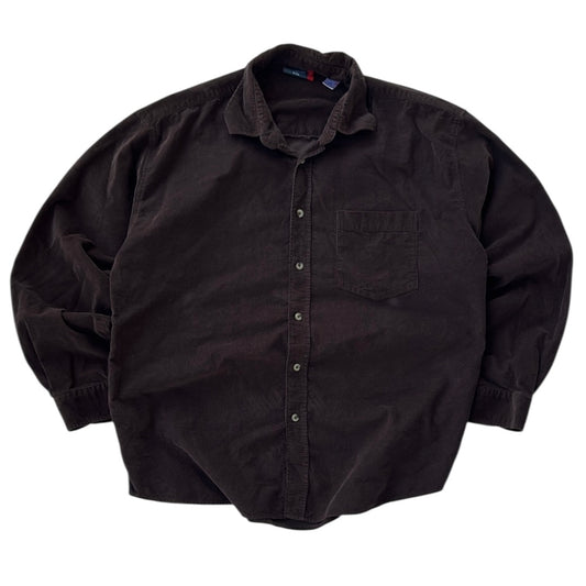 Vintage vanVaan Brown CorduroyFlannel OverShirt
