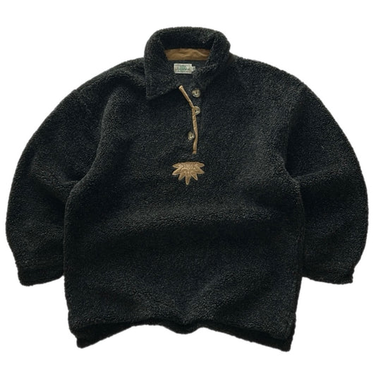 1/4 Button Fleece