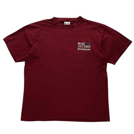 Vintage Embroidery Graphics Tshirt (100% Cotton )