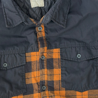 Vintage Mountain Warehouse lined quilted Over shirt