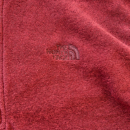 The North Face Burgundy 1/4 Zip Fleece