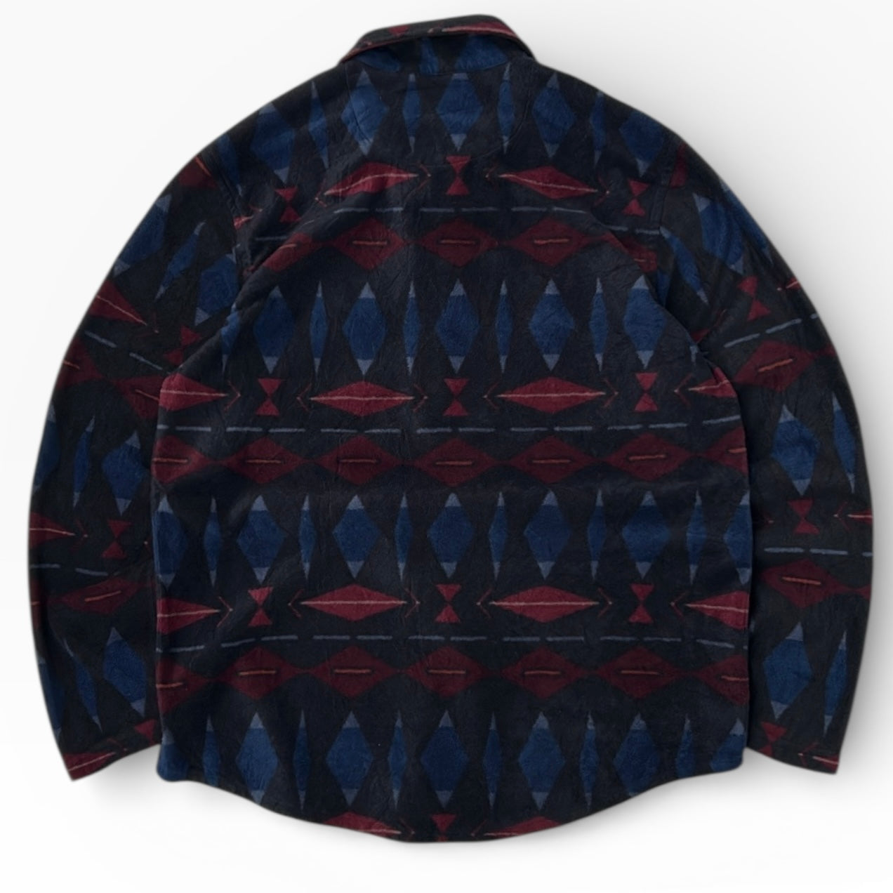 Chaps Patterned 1/4 Zip Fleece Shirt