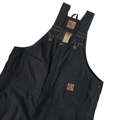 Berne Men’s Black Insulated Bib Overalls