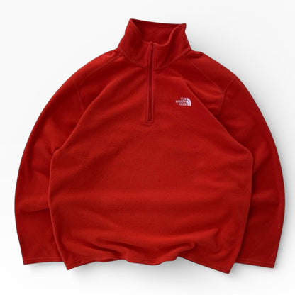 THE NORTH FACE Full Zip orange Fleece Jacket