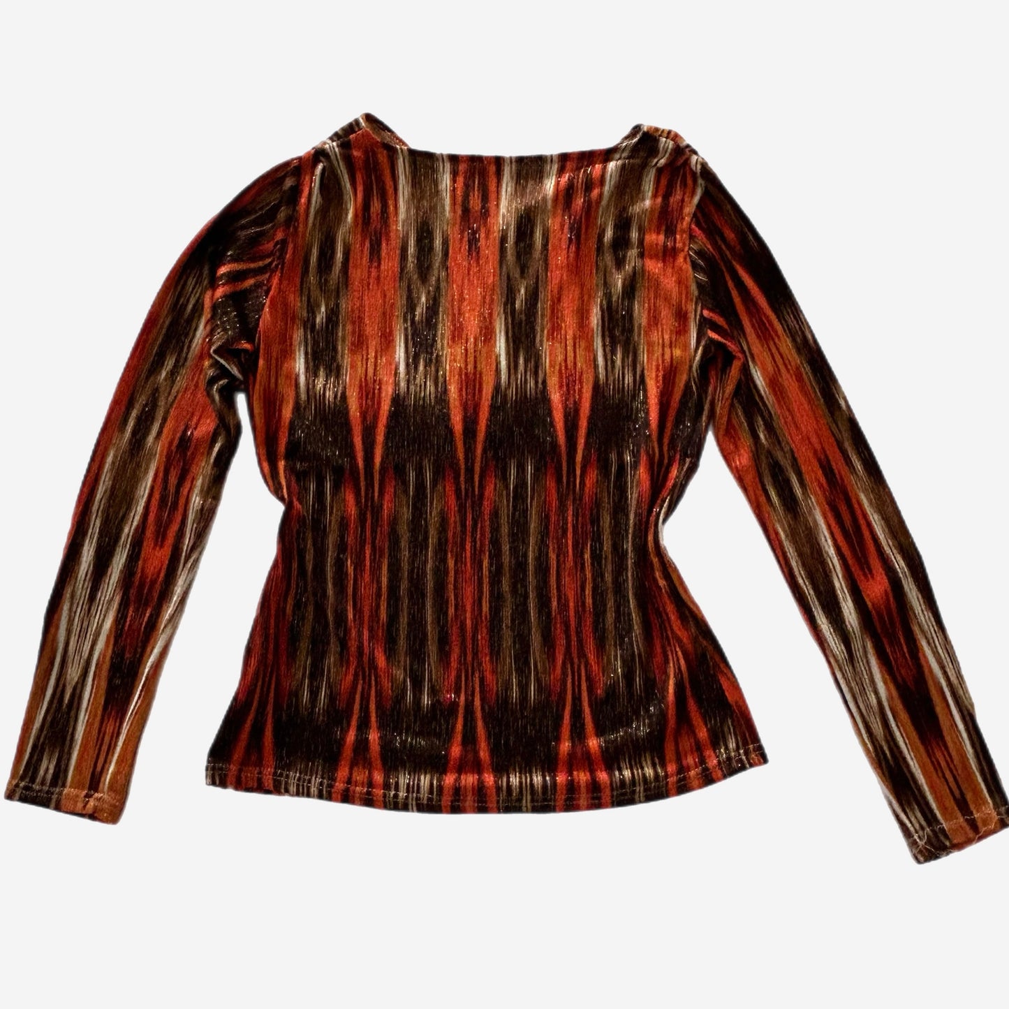 Y2k Warm Tonned Top