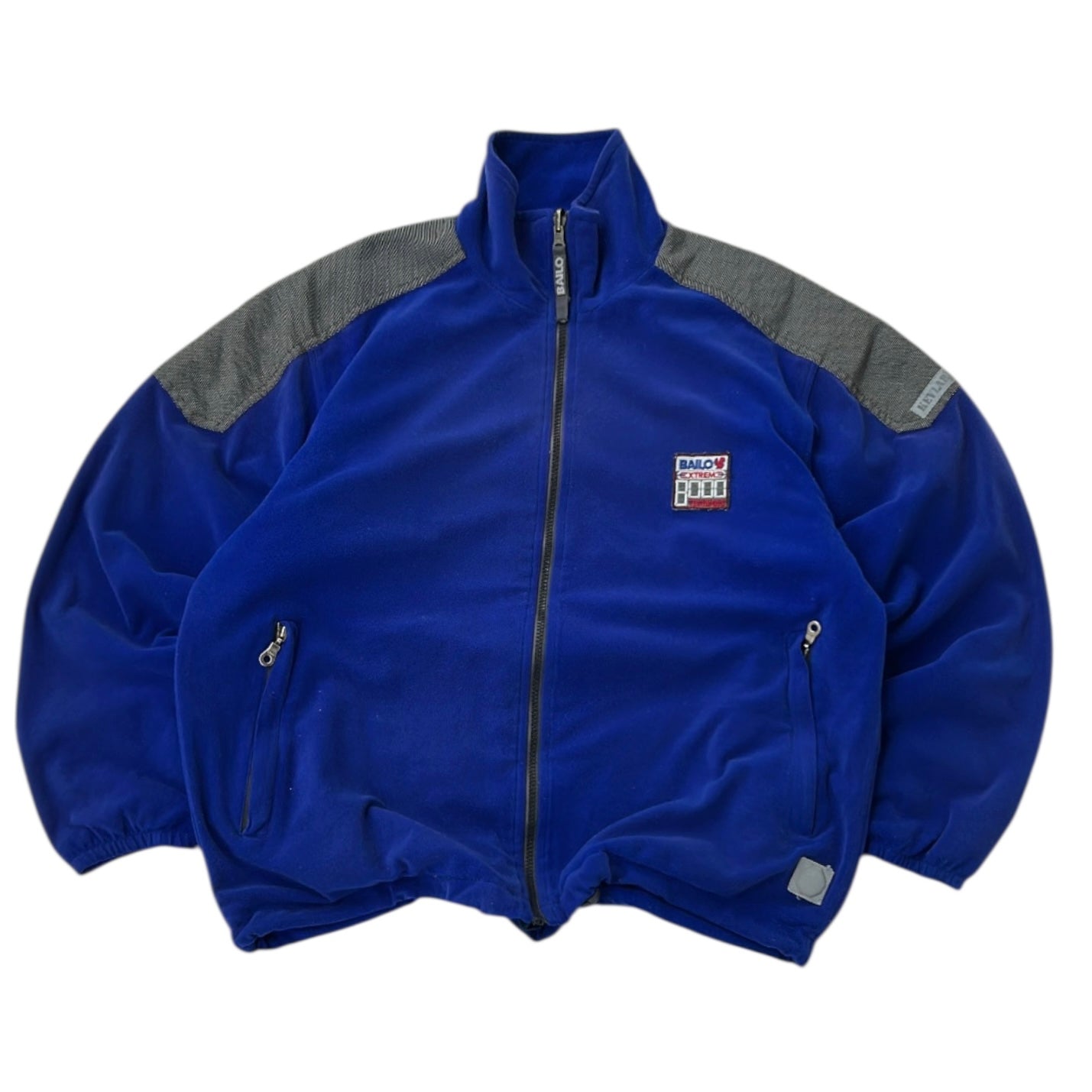 Bailo Xtrem Micro Fleece Royal Blue Full Zip Adjustable Jacket