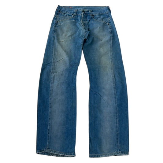 Levis Reworked 00s skater Baggy Light-Wash Jeans