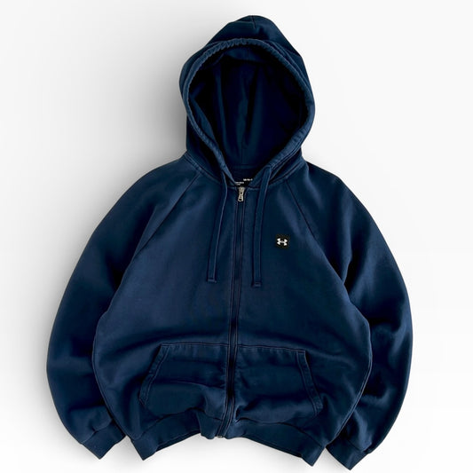 Under Armour Dark blue full zip hooded jacket