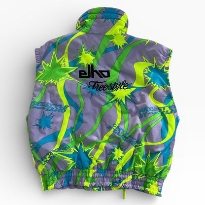 Elho Freestyle Full Zip Patterned Vest Adjustable Jacket